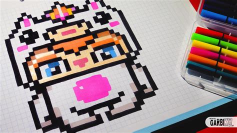 Handmade Pixel Art Unicorn Boy How To Draw Kawaii By Garbi Kw