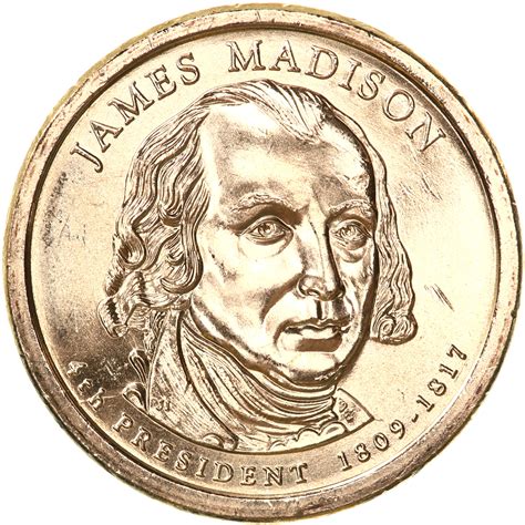 2007 D Presidential Dollar James Madison Bu Clad Us Coin Daves