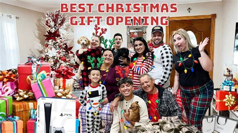 Opening The Best Christmas Gifts Ever Partyof Tv Youtube