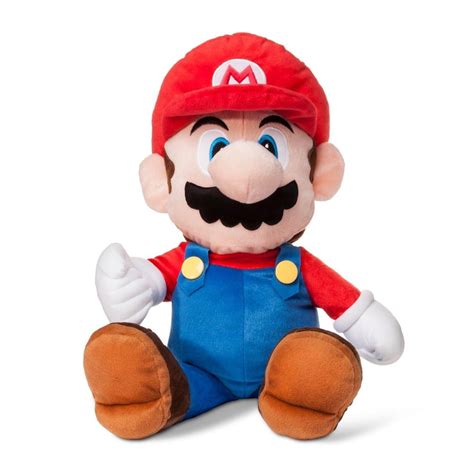 Super Mario Kids Bedding Plush Cuddle And Decorative Pillow Buddy Red