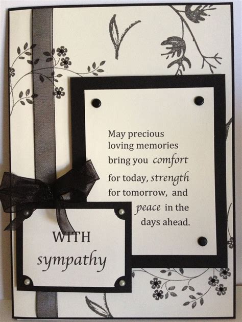 Sympathy #Sympathy | Sympathy cards handmade, Condolence ...
