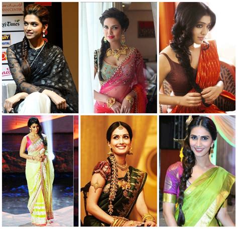 12 Best Hairstyles For Party Wear Sarees Wanderglobe