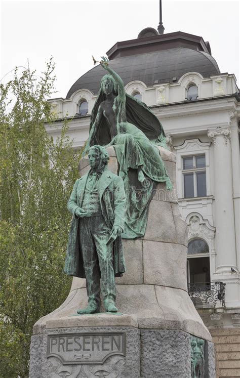 The treaty of verdun of 843 partitioned the empire, with west francia. Statue Of Slovenian Poet France Preseren In Ljubljana ...