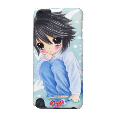 Cute Anime Boy With Lollipop Ipod Touch 5th Generation Case Zazzle