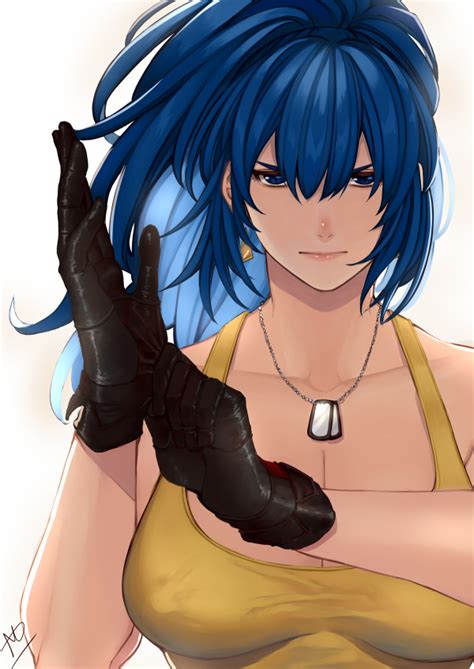 Leona Heidern The King Of Fighters And 3 More Drawn By Yasunososaku