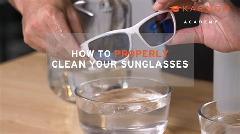 How To Properly Clean Your Sunglasses Do It The Right Way Youtube