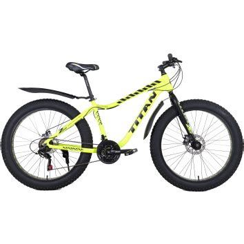 Купить Велосипед Titan Crossover 26 17 Неоновий жовтий чорний цена