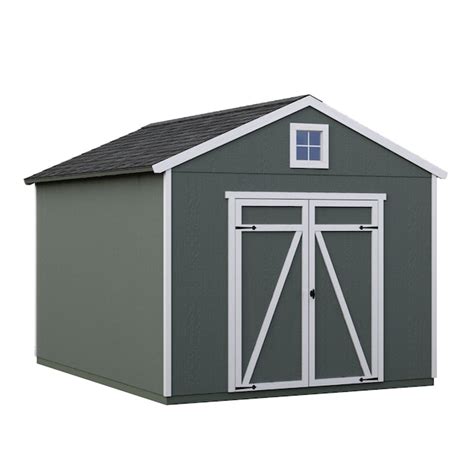 Heartland Statesman 10 Ft X 12 Ft Wood Storage Shed Floor Included At