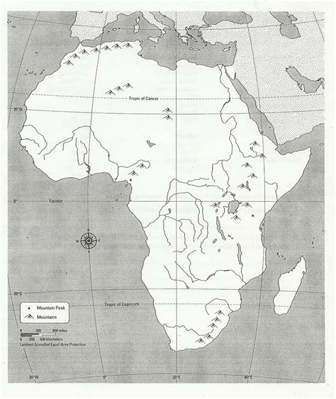 Blank Physical Map Of Africa New Calendar Template Africa Map Map