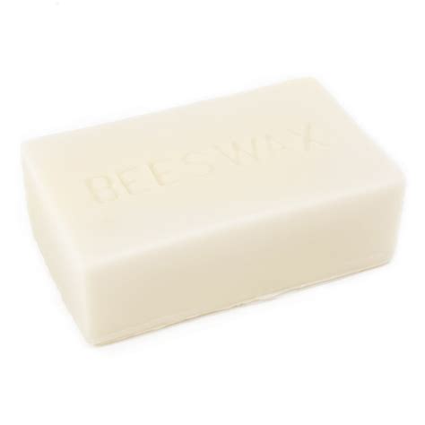 Pure Canadian White Beeswax Block 1 Lb Made By Bees