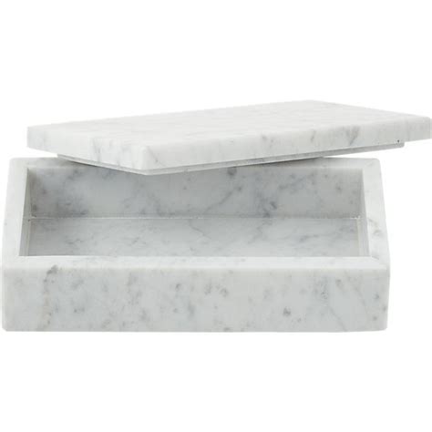 Marble Boxes Cb2 Marble Box Marble Room Decor Marble Decor