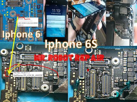 Iphone 6s logic motherboard replacement repair. iPhone 6S Display Light Solution LCD Jumper Problem Ways