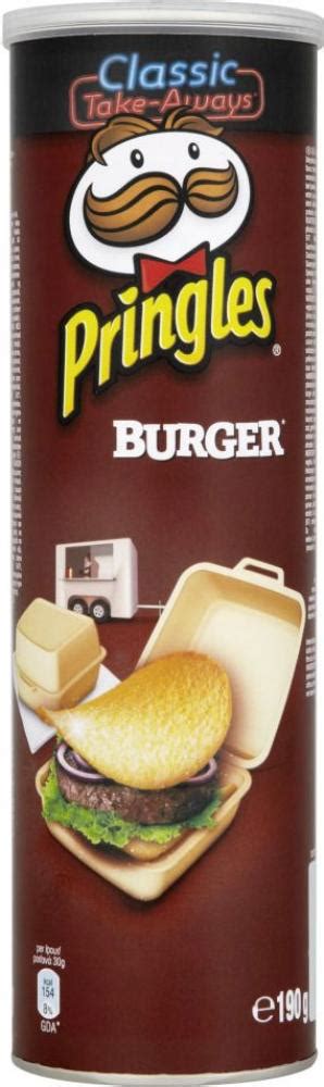 Pringles Burger Flavour 190g Approved Food