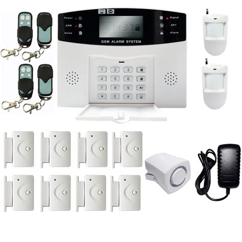 Unlike many other products cr tests, diy security systems offer many options for customization, so they needed to be evaluated from that perspective, as well as for their basic functionality, says bernie. iMeshbean Wireless & Wired GSM Home Security Alarm Burglar Alarm System 108 Zones Auto Dialing ...