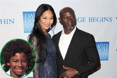 Meet Kenzo Lee Hounsou Photos Of Djimon Hounsous Son With Baby Mama