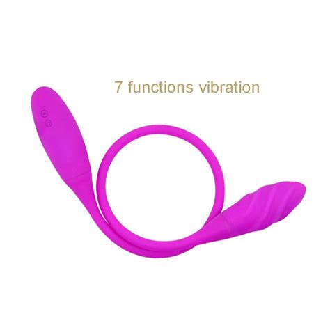Vibrating Sexytoys For Two Ended Bullet Vibrator Double Penetration Sex