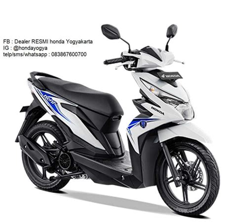 New Honda Beat Cw 2019 Putih Sepeda Mobil Klasik Motor Honda