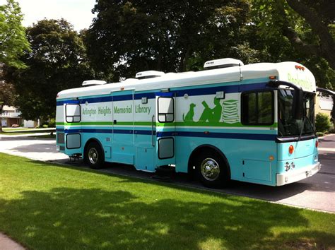 Bookmobile Will Not Make Scheduled Stops Friday Arlington Heights Il