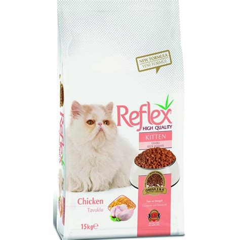 Reflex Kitten Cat Food Chicken 15kg Shopee Malaysia