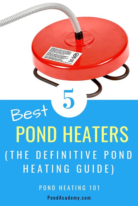 Best Pond Heater And De Icer The Definitive Pond Heating Guide Pond