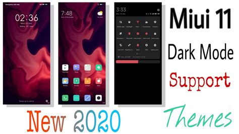 Just like google, samsung and apple, even xiaomi is offering dark mode with miui 11. Miui 11 Dark Mode Supported Theme | Dark Theme Miui 11 New ...