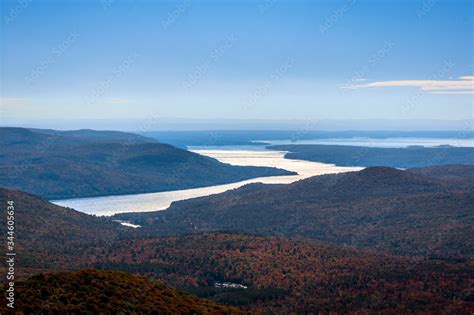 Hudson River Upstate New York Hadley Mountain Fire Tower Lake Sacandaga