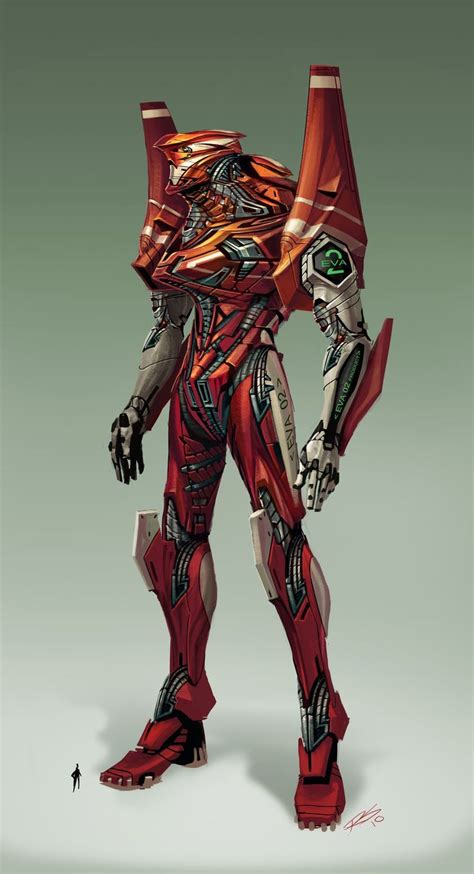 Gadget Bot Concept Art World Neon Genesis Evangelion Evangelion