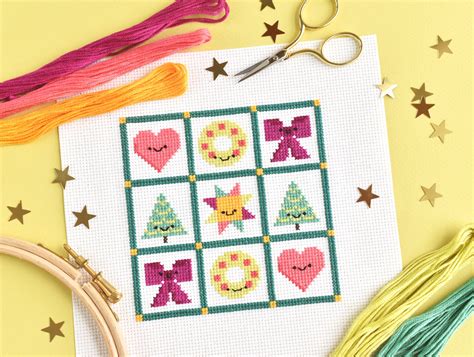 sewing and fiber cross stitch sewing and needlecraft small christmas sampler pe