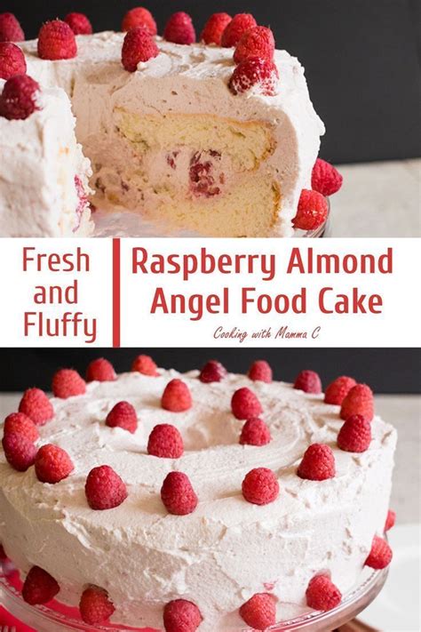Angel food cake is traditionally made in a tube pan, but can be made in other pan shapes as well. Pin on Almond Themed Desserts