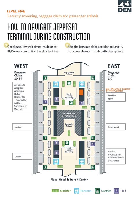 26 Map Of Denver International Airport Maps Online For You