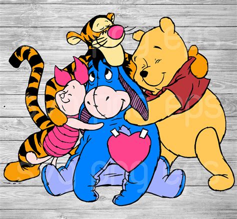 Classic Winnie The Pooh Svg - wpdesigntrainer