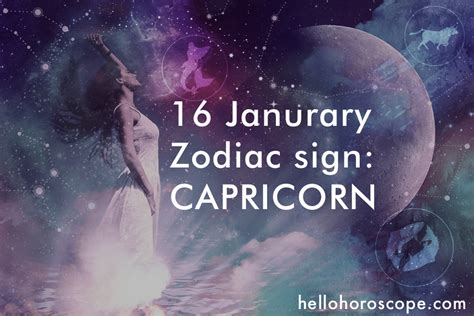 January 16 Zodiac Sign Personality Love Compatibility