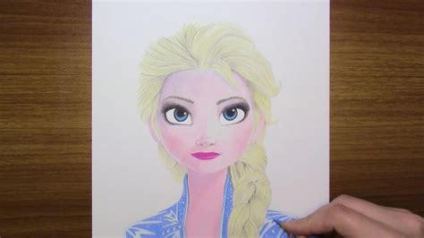 Drawing Frozen 2 Elsa Youtube