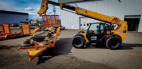 Take A Load Off Your Next Project With A Rented Jcb Telehandler