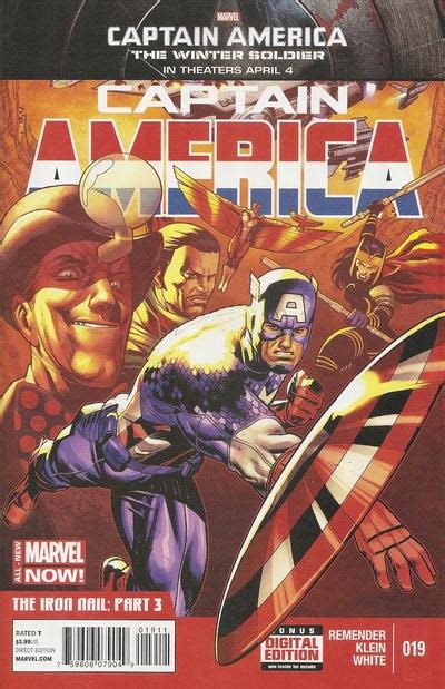 Captain America 19 Captain America 2013 Series Marvel Comics