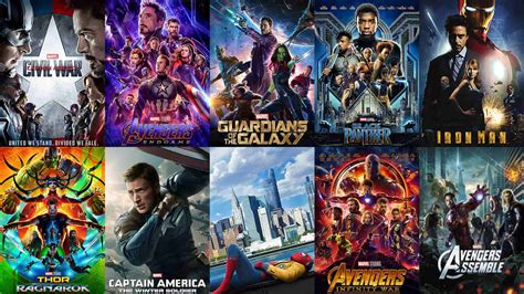 All Marvel Avengers Movies In Order Free Wallpaper Hd Collection
