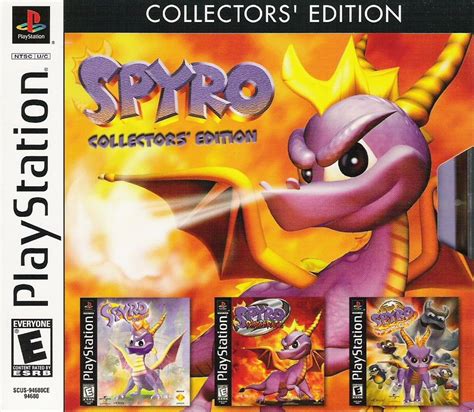Spyro Collectors Edition Cover Or Packaging Material Mobygames