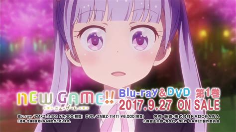 Tvアニメ New Game Bdanddvd発売告知cm（2017年9月27日発売！）nganime ニューゲーム Magmoe
