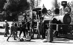 Image result for Marshfield, IN, The "Great Train Robbery"
