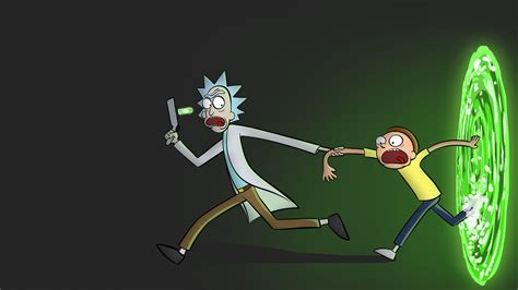 1600x900 Resolution Rick And Morty Portal 1600x900 Resolution Wallpaper