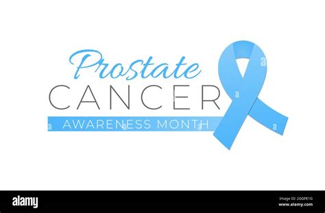 Prostate Cancer Awareness Month Isolated Logo Icon Sign Stock Vector Image Art Alamy