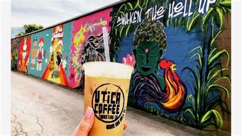 Utica Coffee Mural Featured On I Love Ny Website
