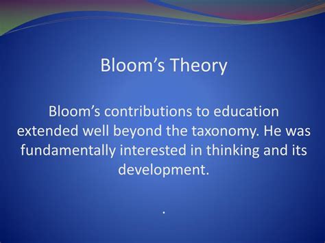 Ppt Benjamín Bloom Powerpoint Presentation Free Download Id1340973