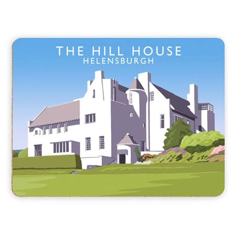 The Hill House Helensburgh Scotland Placemat House On A Hill