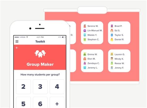 Random Group Generator App Partner Pairing For The Classroom