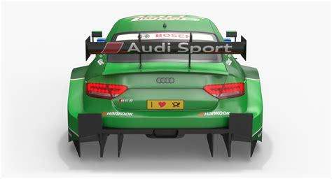 Audi Sport Team Abt Sportsline 48 Dtm 시즌 2016 3d 모델 89 3ds Dxf