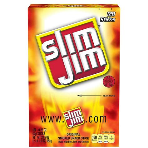 Slim Jim Original 120 Ct