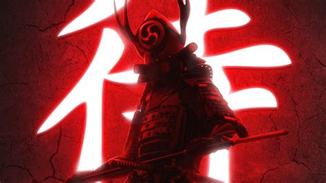 Black Samurai Wallpaper 4k