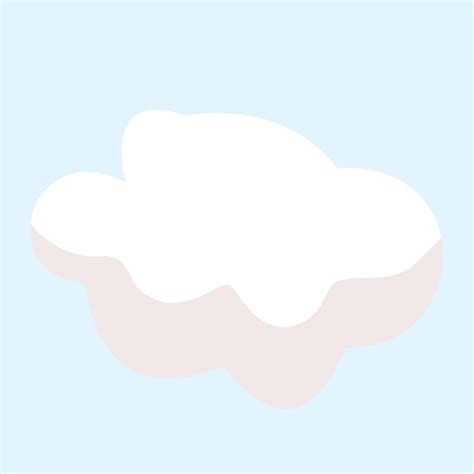 Ilustração de nuvens Vetor Premium