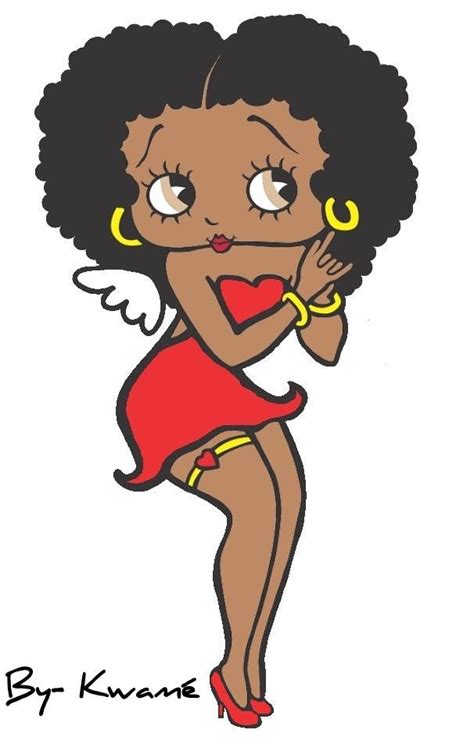 Black Betty Boop New President Afro Barbie Pink Betties Bart Simpson Art Images Poster